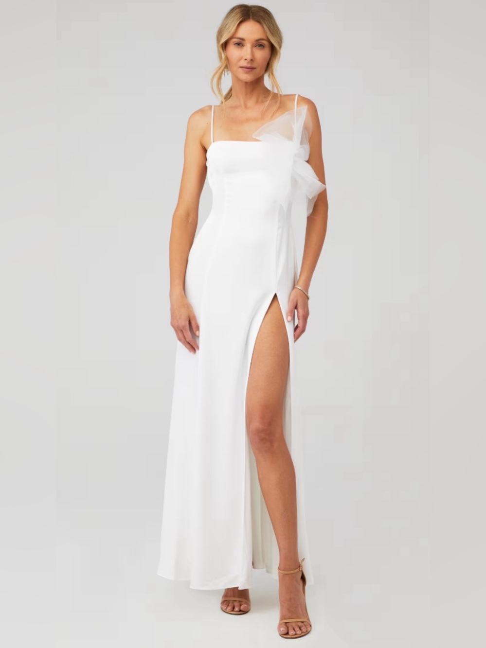 Katie May Women's Blossom Dress in Ivory Size Large *Flaw